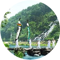 진천 농다리
